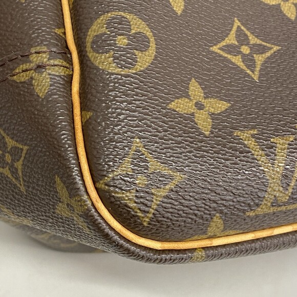 Louis Vuitton Monogram Deauville Handbag M47270 Brown Women's - Picture 11 of 12
